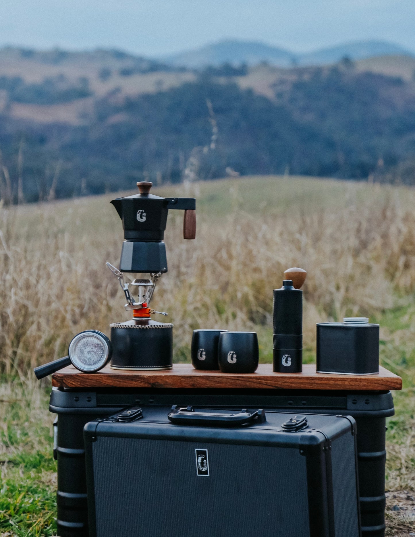 GAS CAMP COFFEE SET