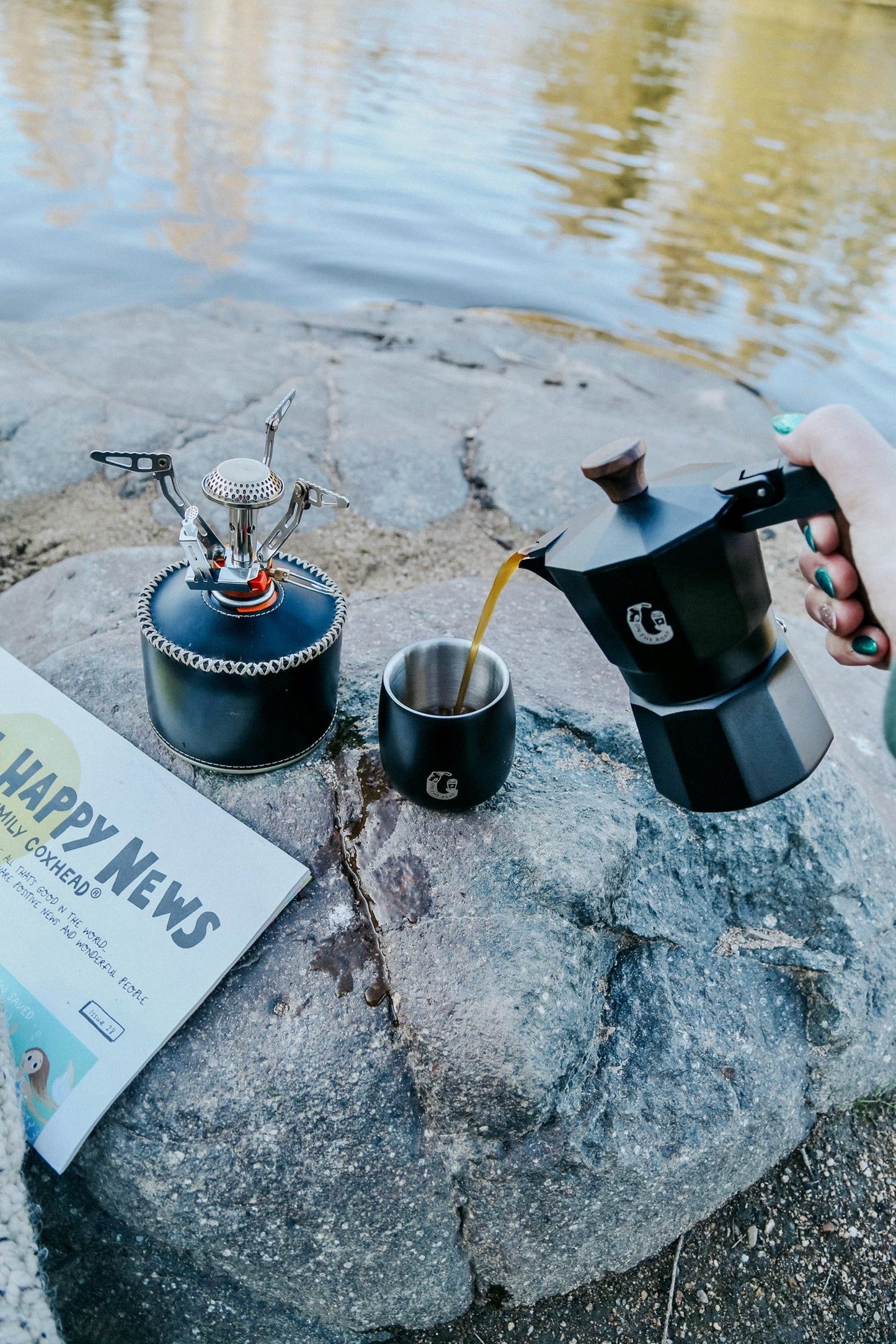 GAS CAMP COFFEE SET